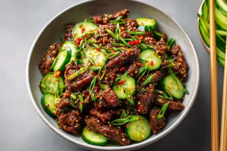 Beef & Cucumber